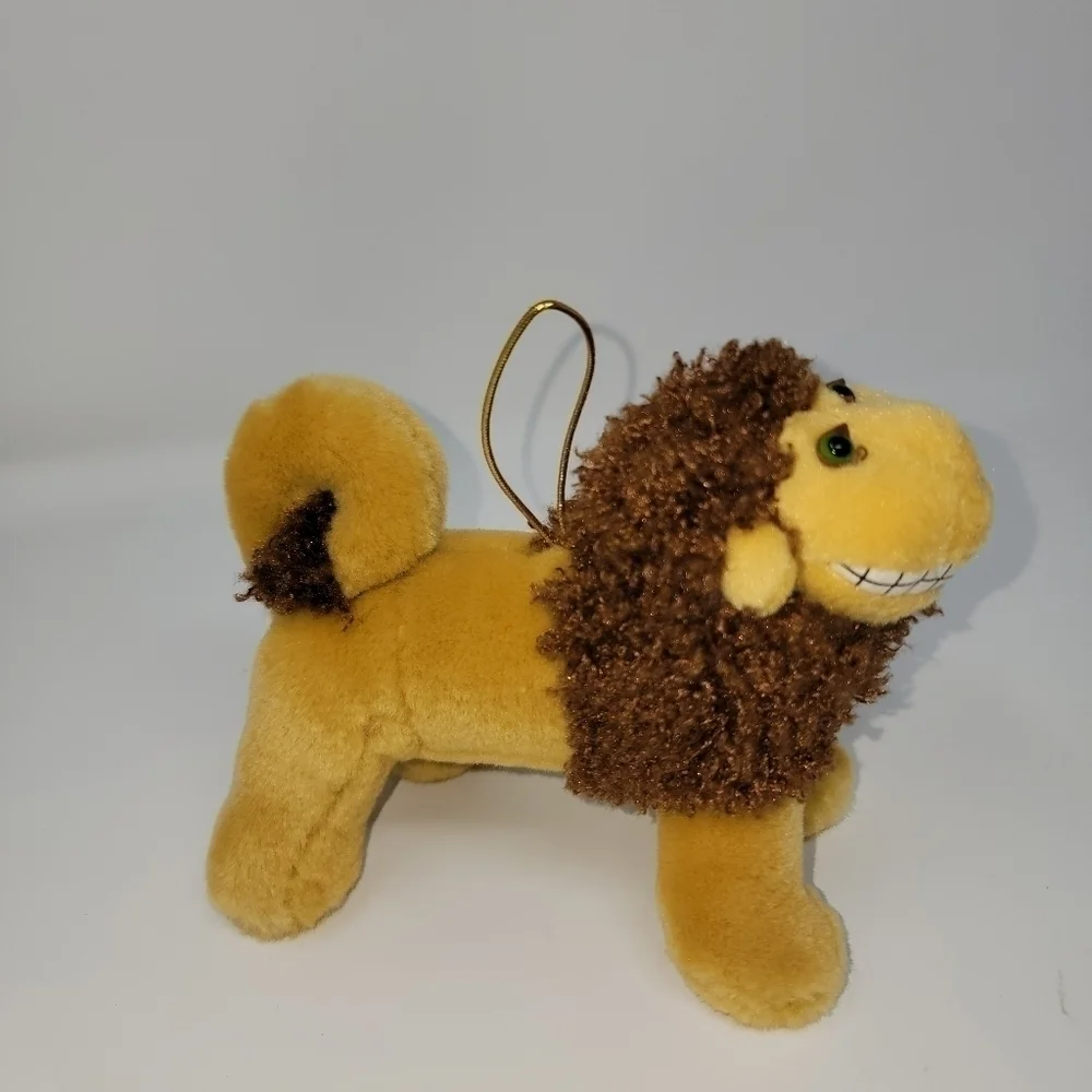 Gund Old Salem Winchester Lion Plush Stuffed Animal Christmas Ornament 44452 T36